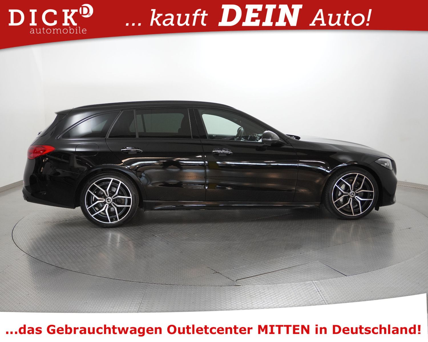 Fahrzeugabbildung Mercedes-Benz C200d T 9G 2X AMG Line NIGHT+VIRTU+KAMER+LED+19"