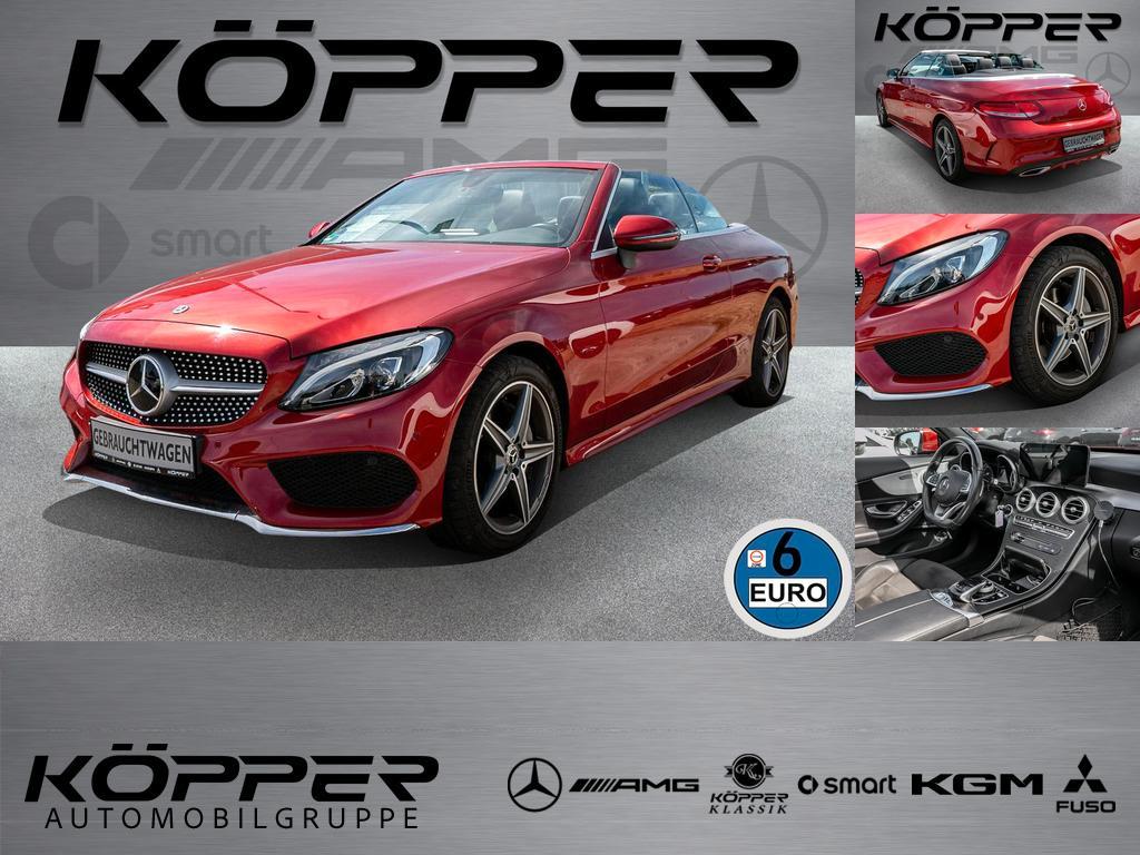 Mercedes-Benz C 200 AMG 4M Cabriolet AHK Navi Distronic LED