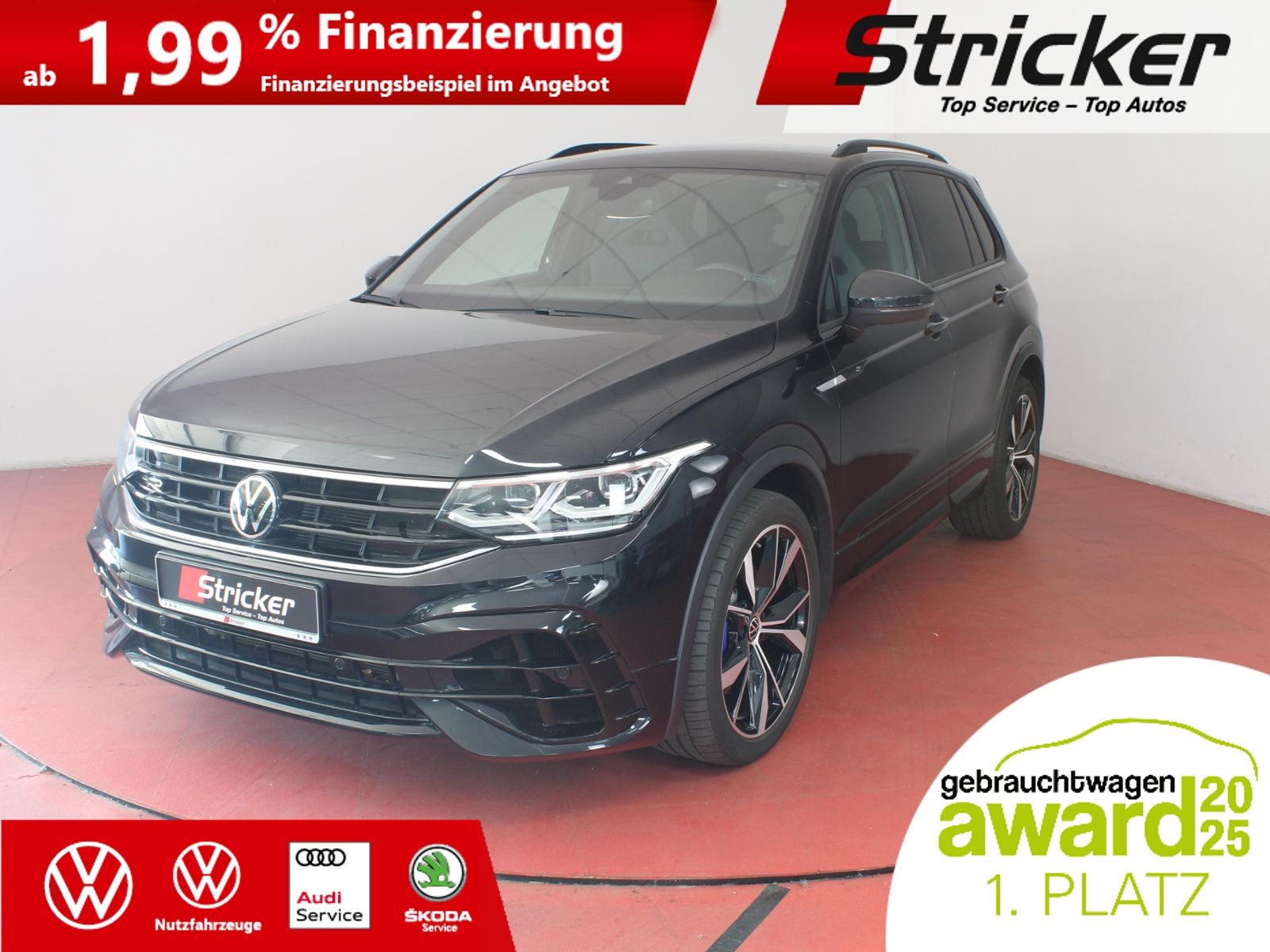 Volkswagen Tiguan R Black Style 2.0TSI DSG 424,-ohne Anzahl foto 2