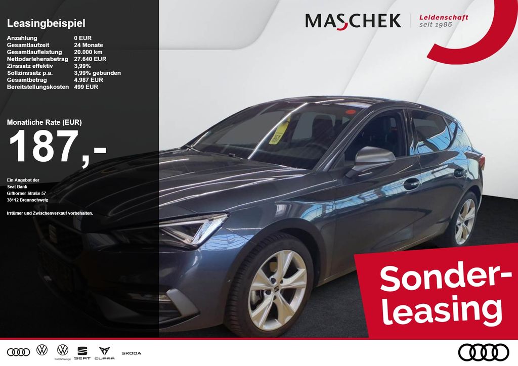 Leon FR 1.5 eTSI DSG Sonderleasing Navi RearView