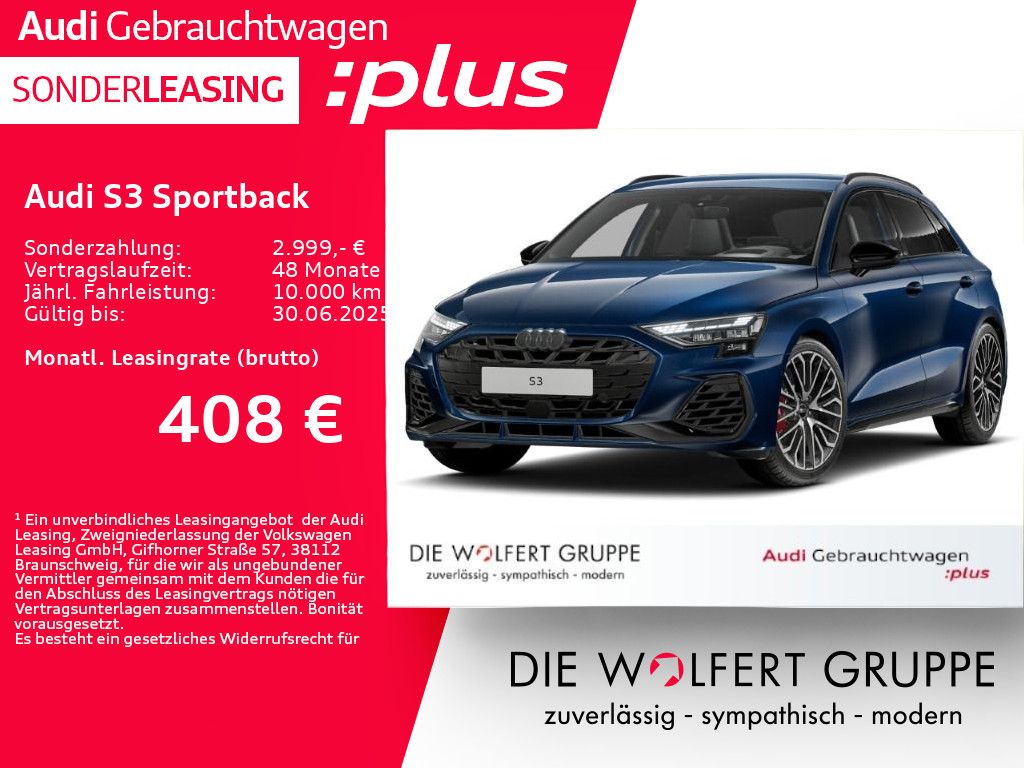 Audi S3 Sportback FACELIFT quattro S tronic ACC*RFK