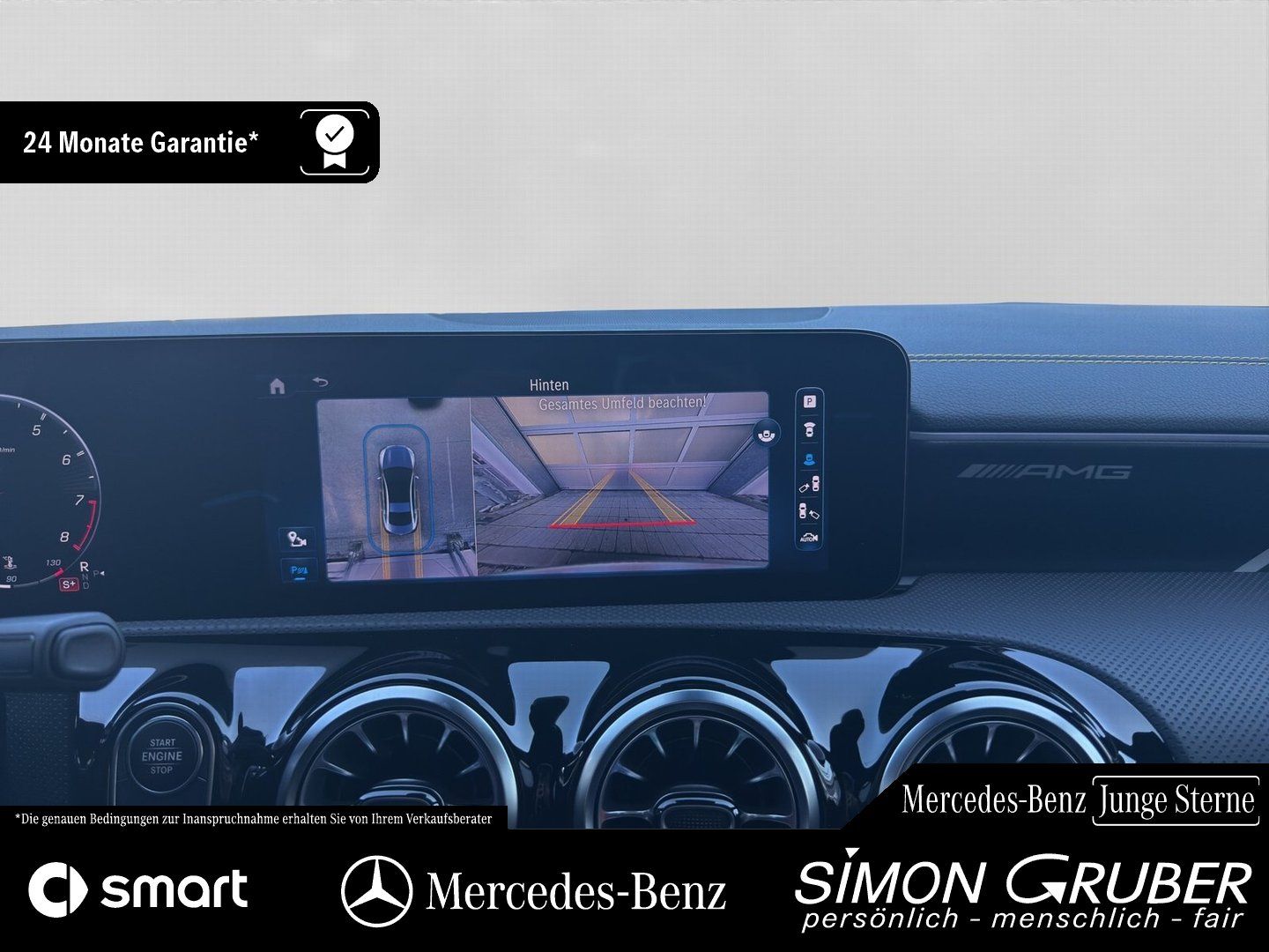 Fahrzeugabbildung Mercedes-Benz CLA 45 S 4M+ AMG Aero Burm Pano HUD Perfo Sitze