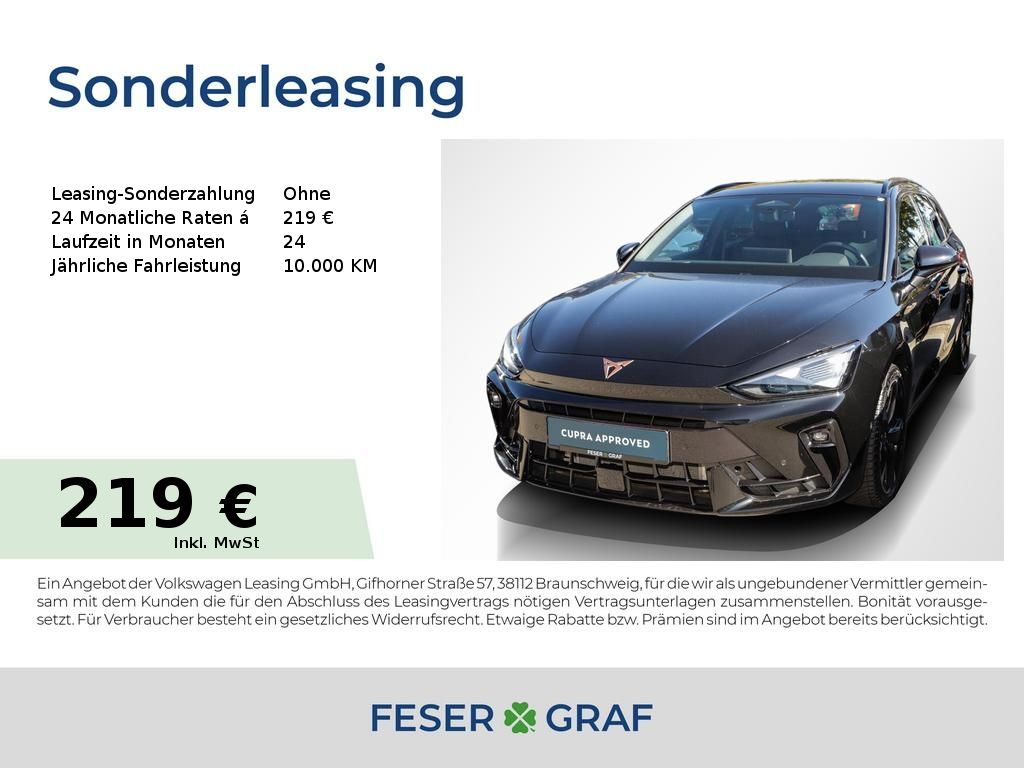 Cupra Leon Sportstourer 2.0 TDI DSG ACC AHK Navi RüKa