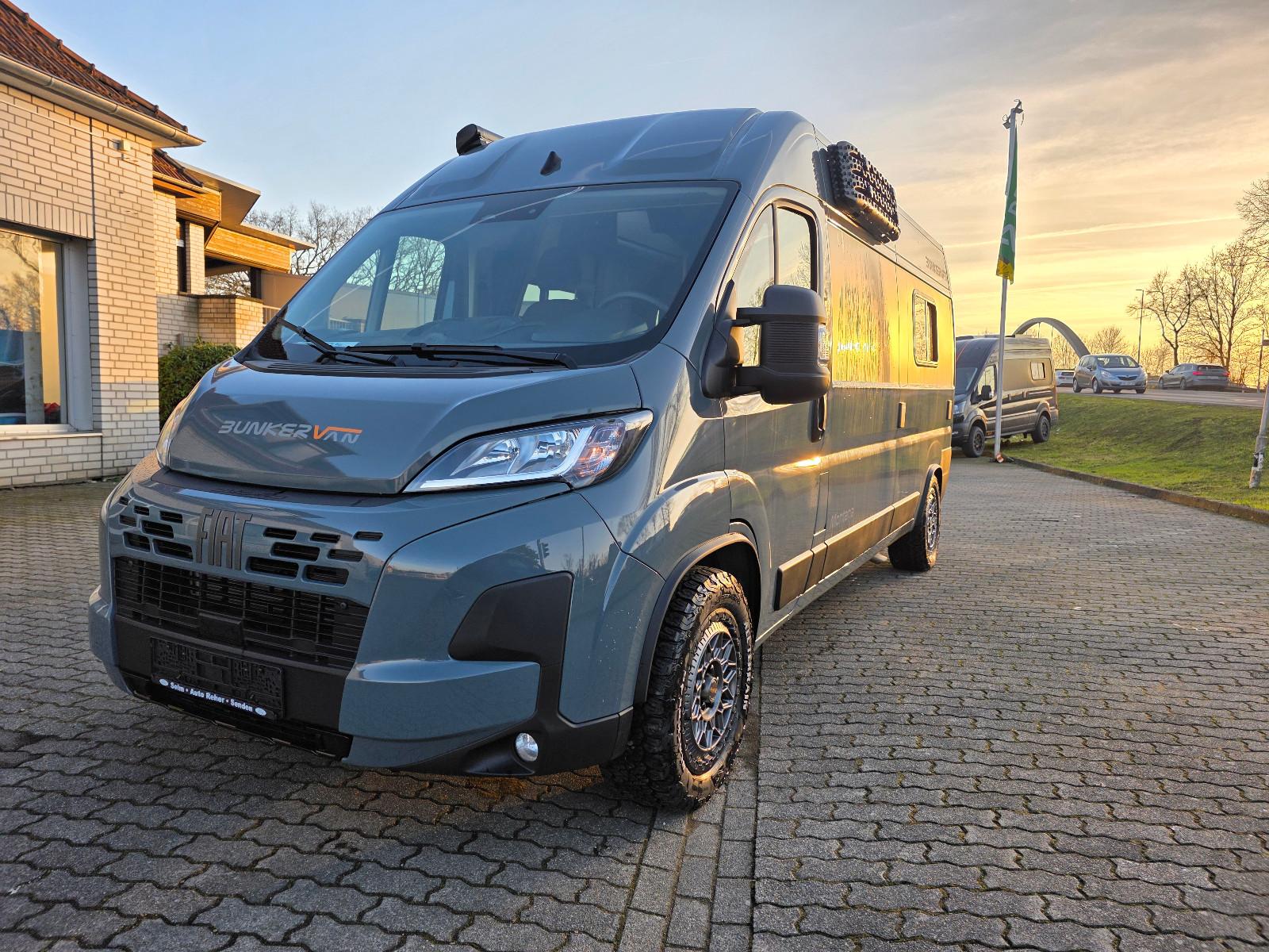 Fiat Bunkervan Montana Gasfrei Rundsitzgruppe Hubbett