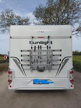 Sunlight T 64, teilintegriert mit Hubbett - Etagenbett Wohnmobil oder -wagen