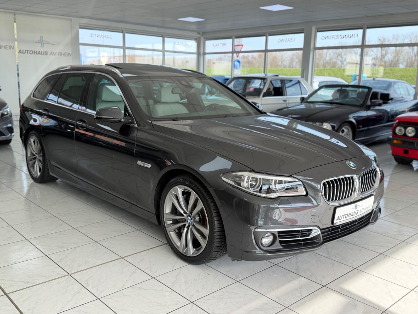 BMW 525d Touring+Pano+KeylessGo+Leder+StandHzg+AHK