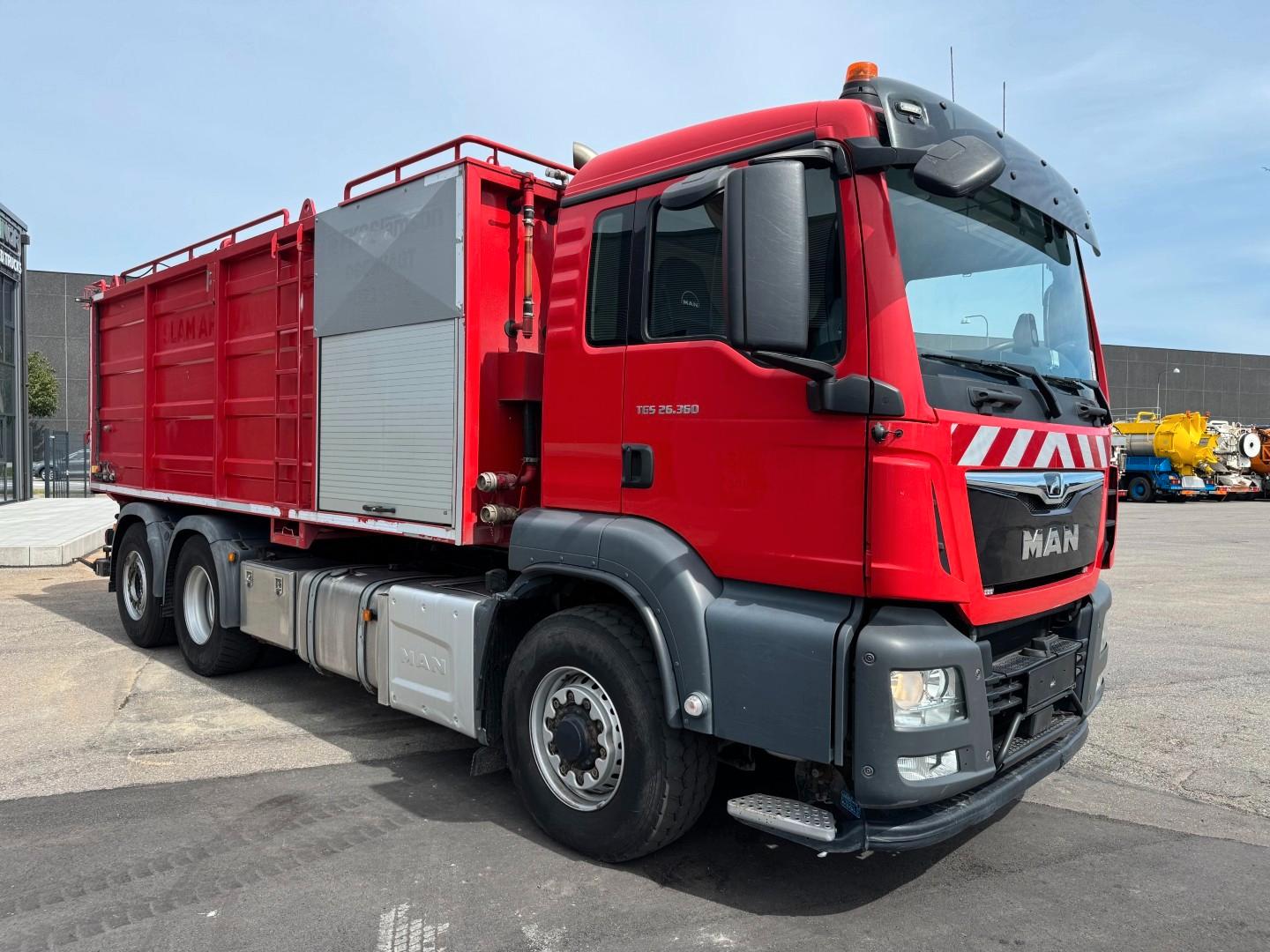 MAN TGS 26.360 6x4H4 Wiedemann Edelstahltank