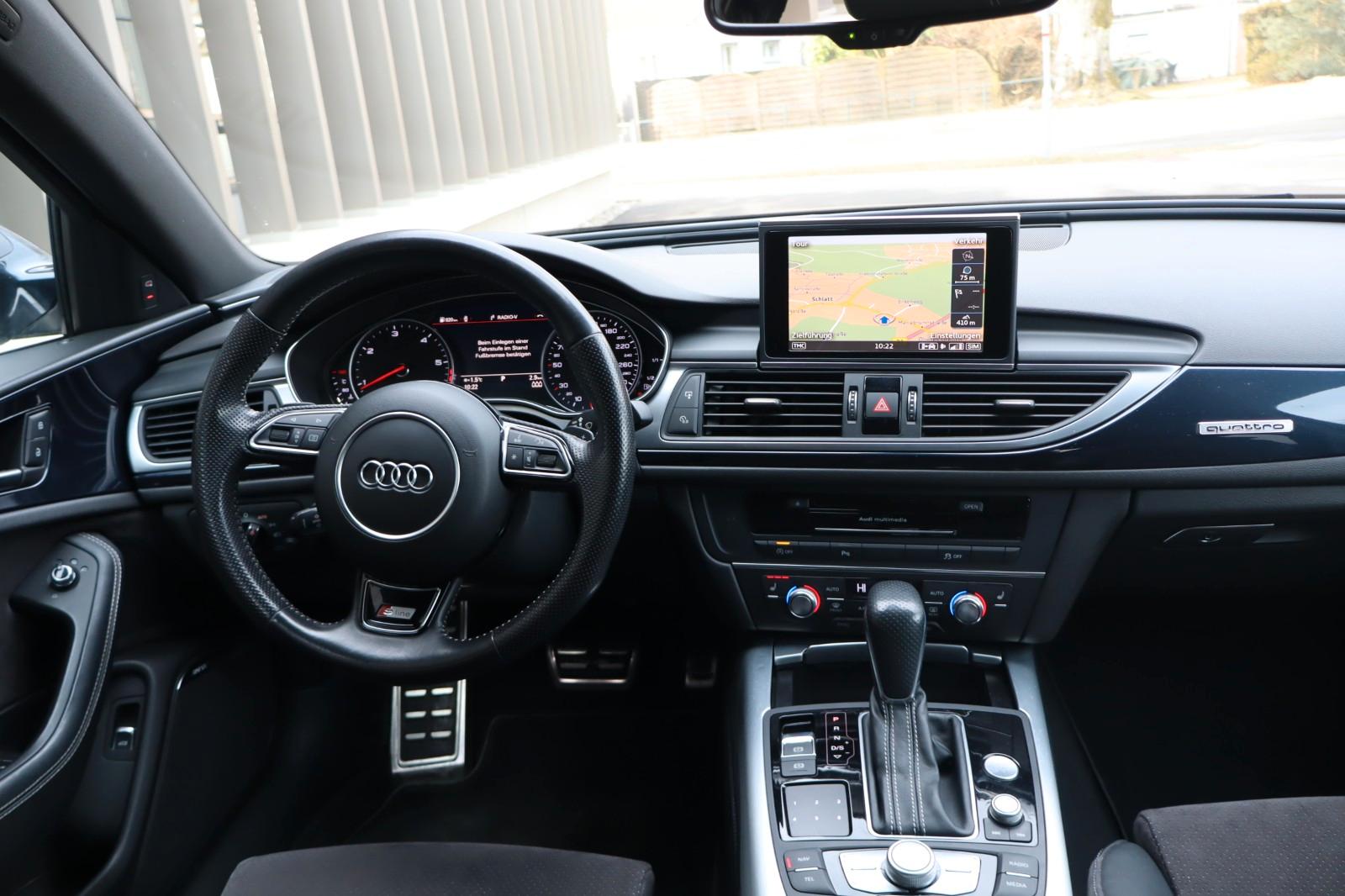 Audi A6 Avant 3.0 BiTDI V6 320 ch BVA quattro S Line / Toit panoramique / Bose / Matrix LED / Caméra de recul