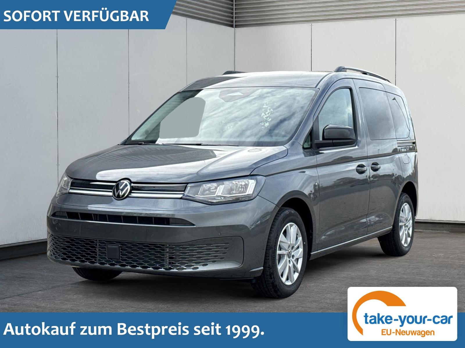 Volkswagen Caddy Life AHK+ACC+KAMERA+SHZ+KLIMA+16" ALU