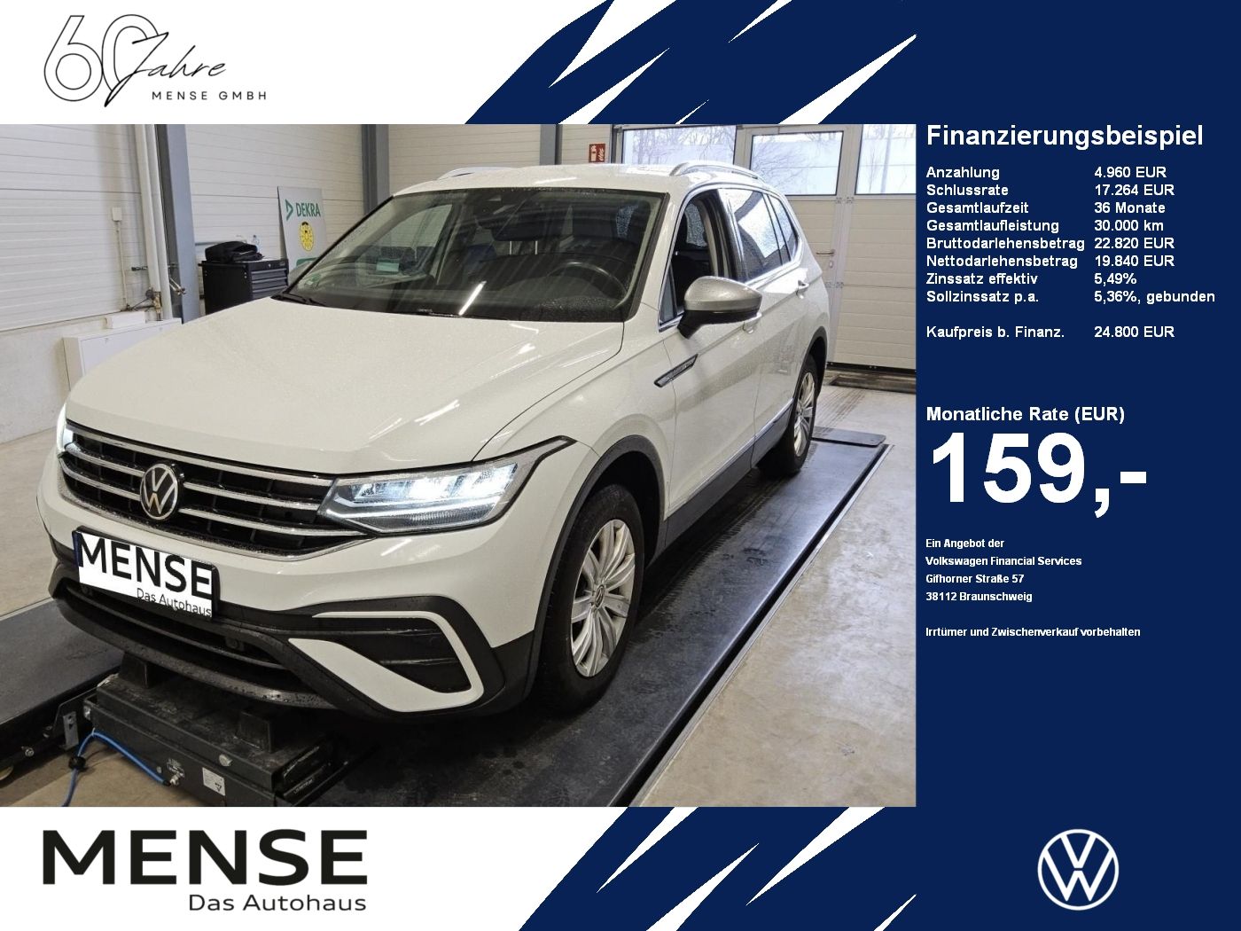 VW Tiguan Allspace 2.0 TDI DSG Life ACC|LED|Navi|LM