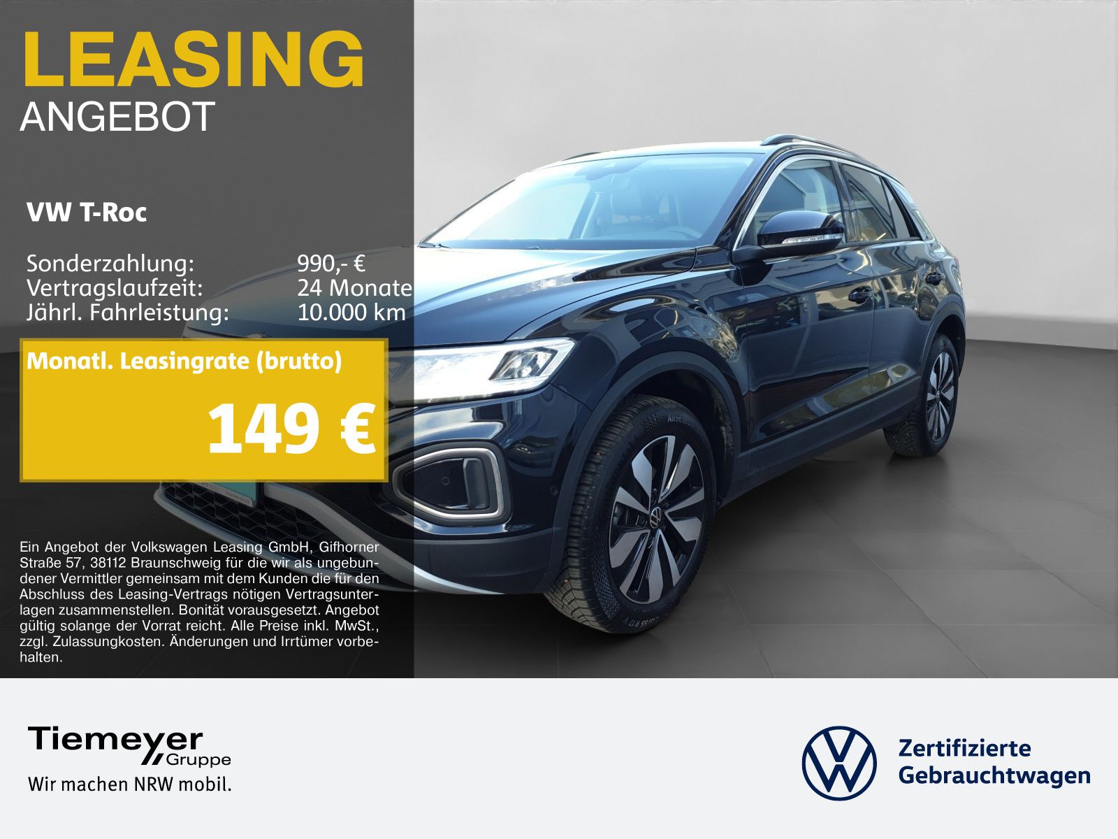 Volkswagen T-Roc 1.0 TSI GOAL LED NAVI ASSIST LM17