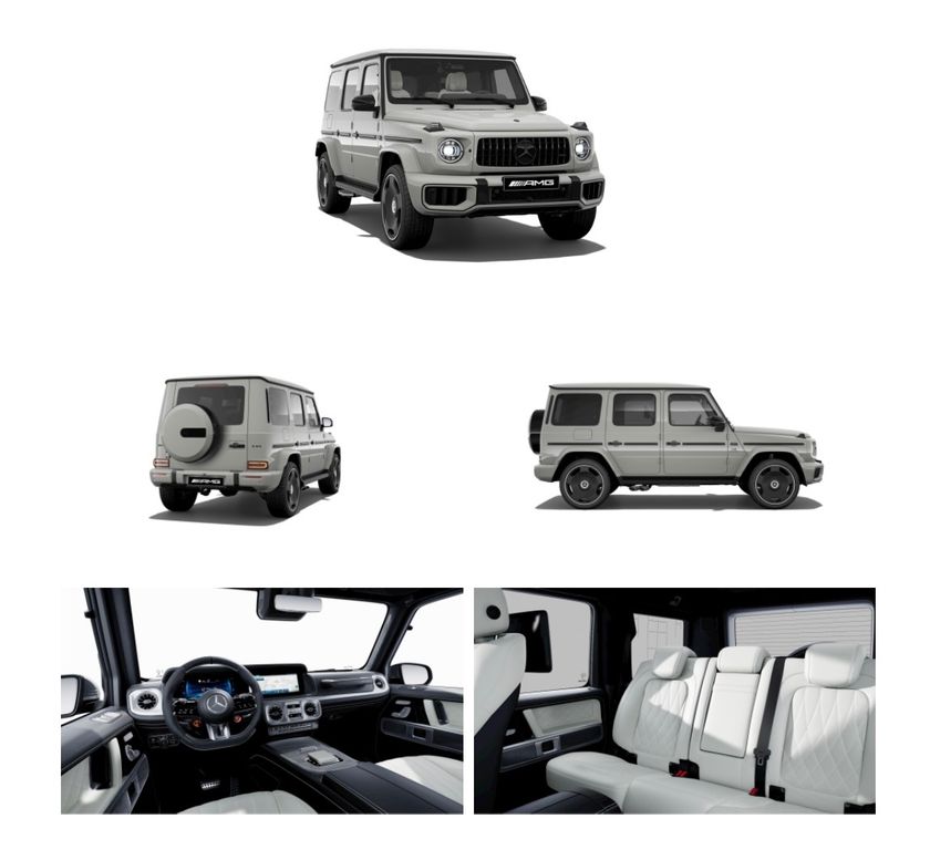 Mercedes-Benz G63AMG,A22,Carbon,Export,Night I+II, Nardo/White