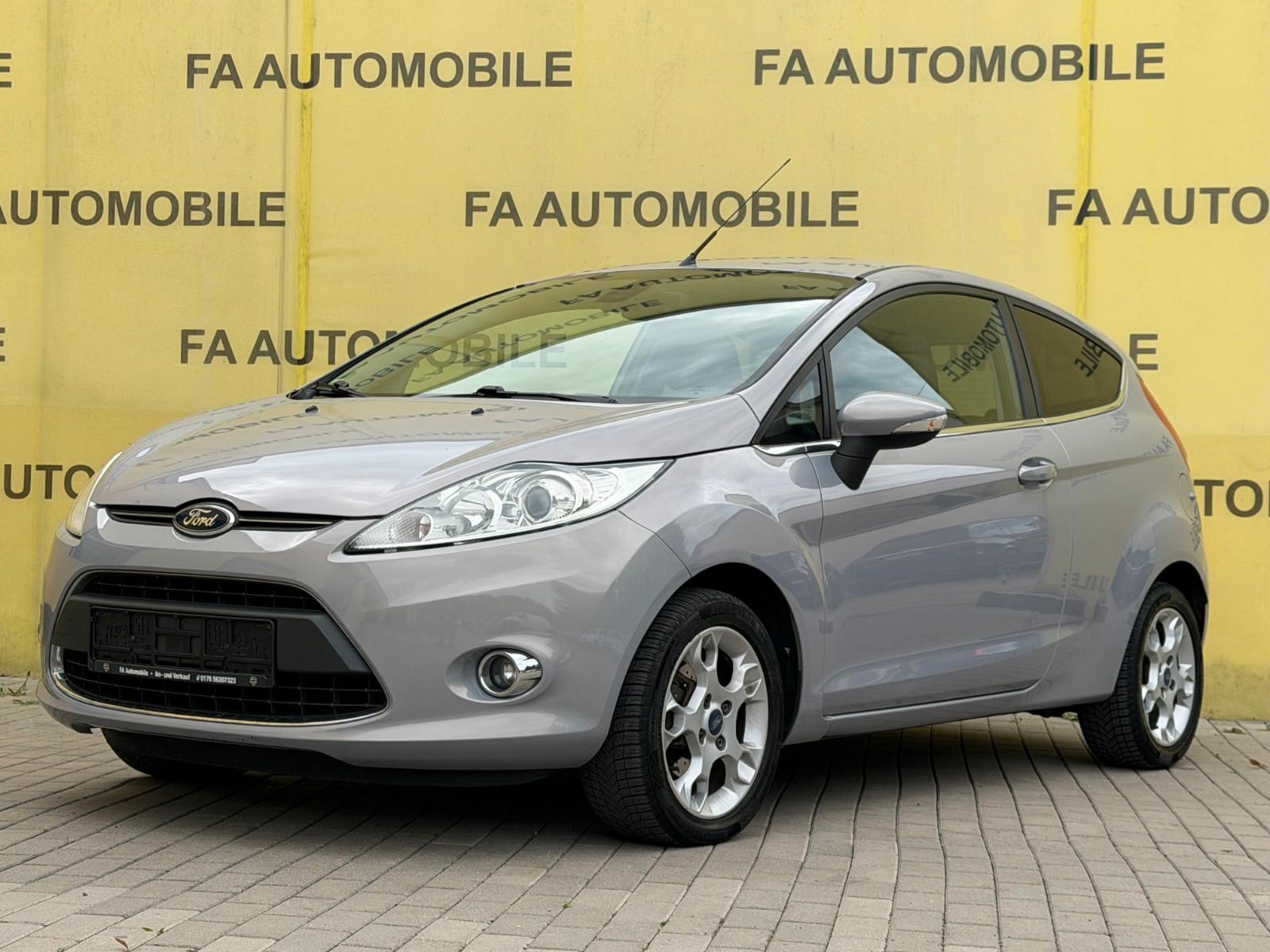 Ford Fiesta Titanium/TÜV NEU/KLIMA/ALU/SHZ/