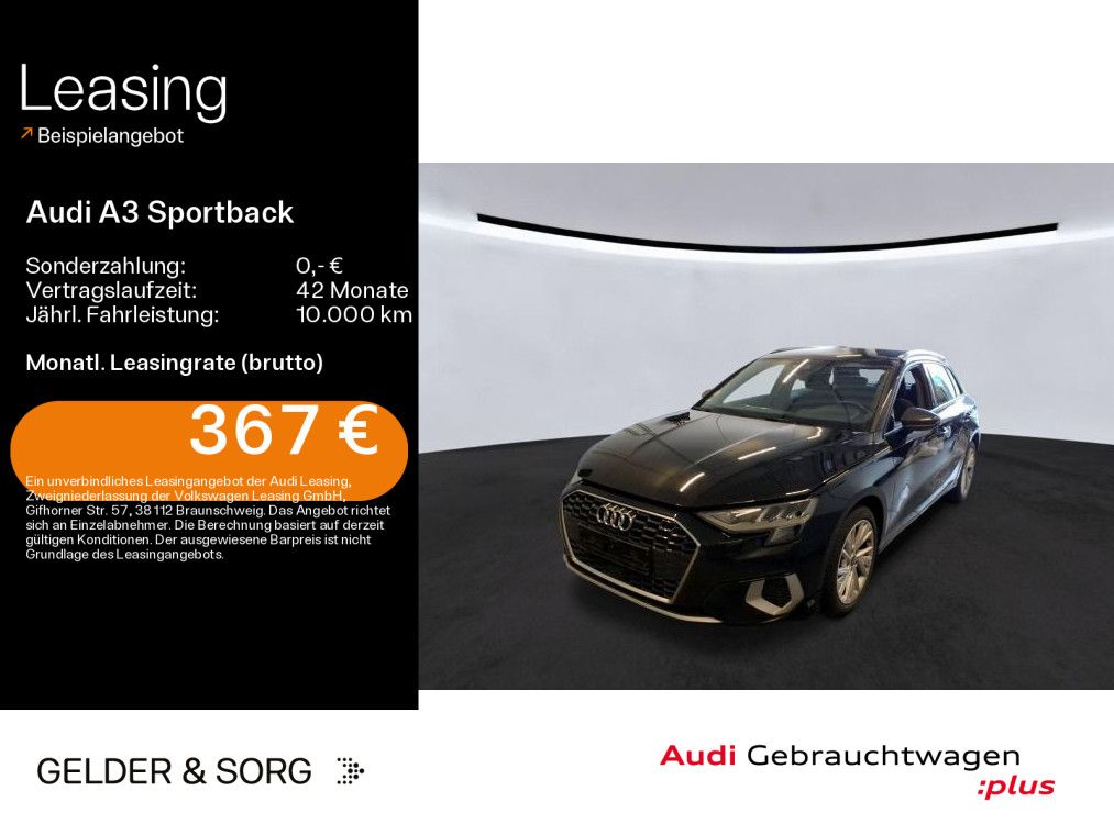 Audi A3 Sportback 35 TDI advanced LED*RFK*Virtual*