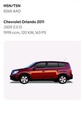 Chevrolet Orlando 2011 7-Sitzer 2.0 D 163PS - Chevrolet: Van, 20