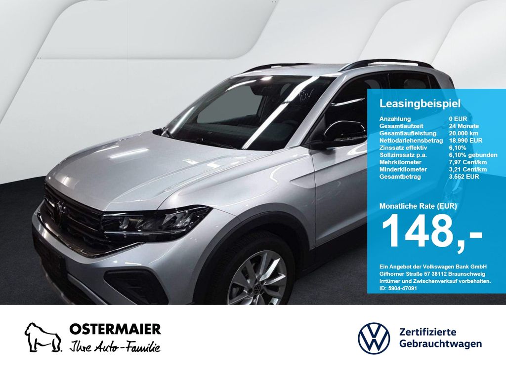 Volkswagen T-Cross GOAL 1.0TSI 95PS ACC.NAVI+VC.2xPDC.LED.A