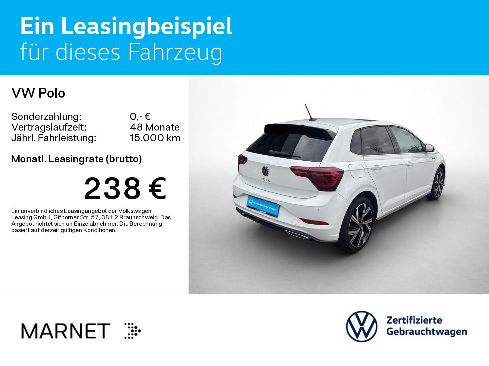 Volkswagen Polo 1.0 TSI R-Line DSG *Navi*Pano*IQ-Light*IQ-D, миниатюра 3