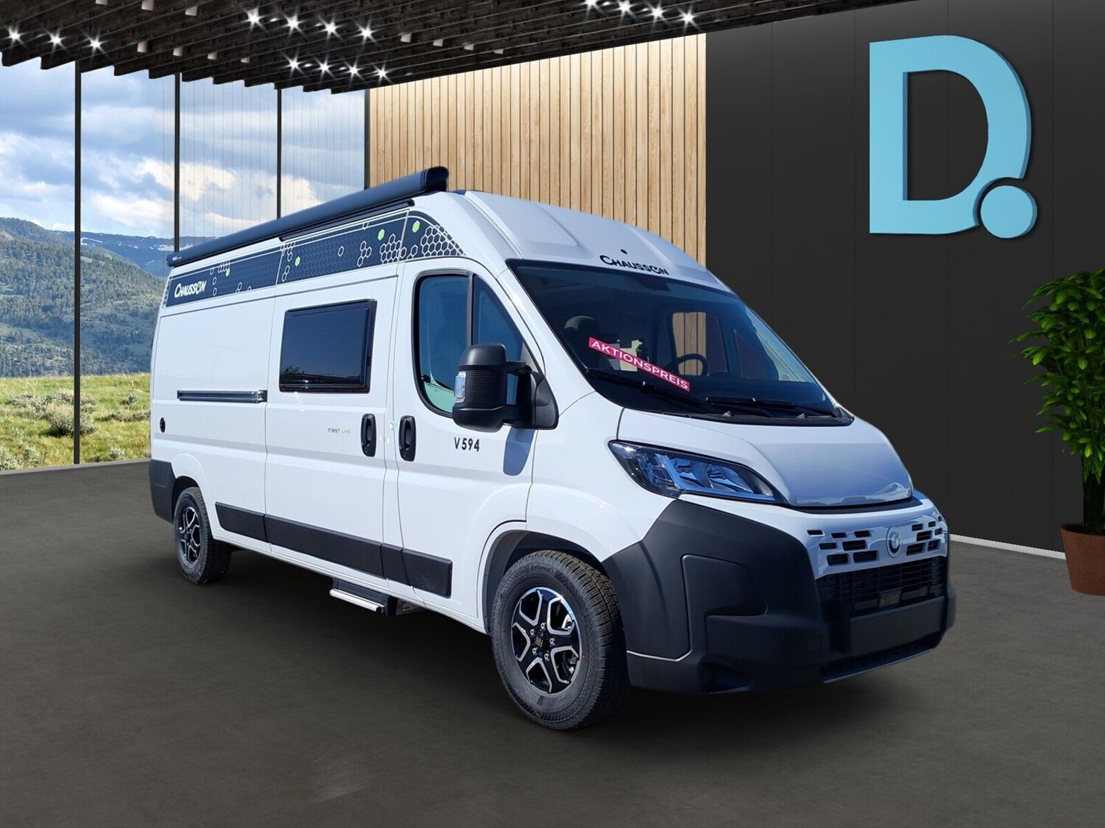 Fahrzeugabbildung Chausson Van First Line V594 Autom.Markise.Solar.Kamera