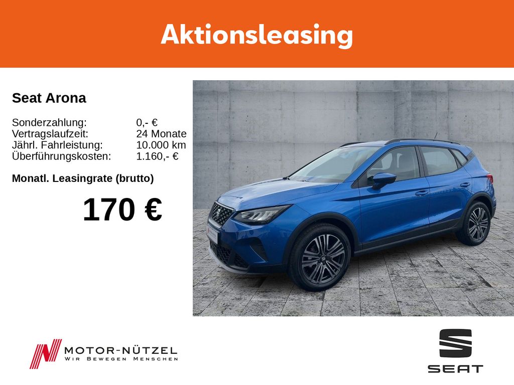 Seat Arona 116PS/ SHZ/ PDC/ Full-Link/ DAB/ GRA