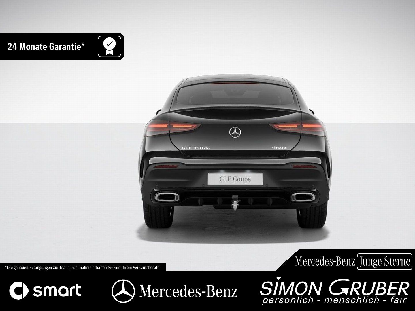 Fahrzeugabbildung Mercedes-Benz GLE 350 de 4M Coupe Sitzklima Airmatic Pano Burm
