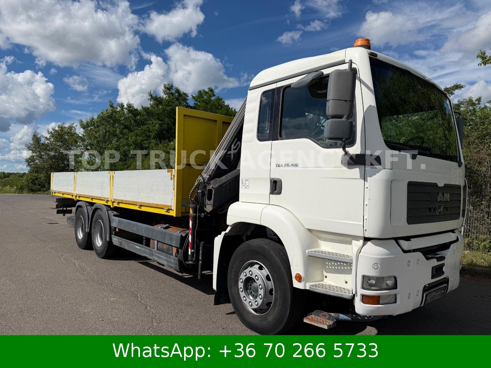 MAN TGA 26.410 6x4 - Hiab XS 144 B-2 DUO Kran