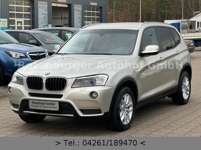 BMW X3*XDRIVE*20D*BI-XENON*LEDER*NAVI*KAMERA*E-SITZE