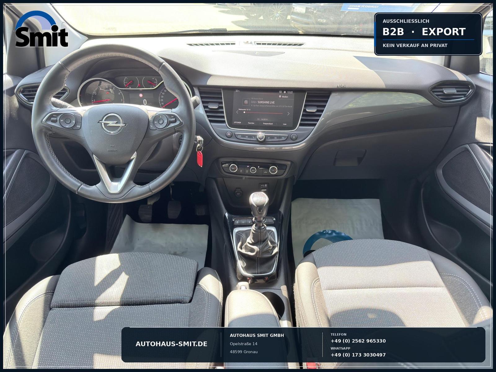 Opel Crossland 1.2 Turbo Elegance*LED*NAVI*KAMERA*PDC