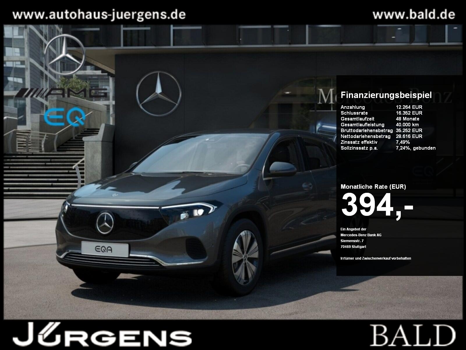 Mercedes-Benz EQA 350 4M Progressive/AHK/LED/Cam/Ambi/Totw/18'