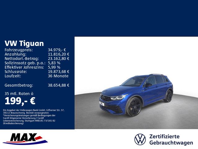 Tiguan 2.0 TDI R-LINE BLACKSTYLE 4M IQ LIGHT+PAN