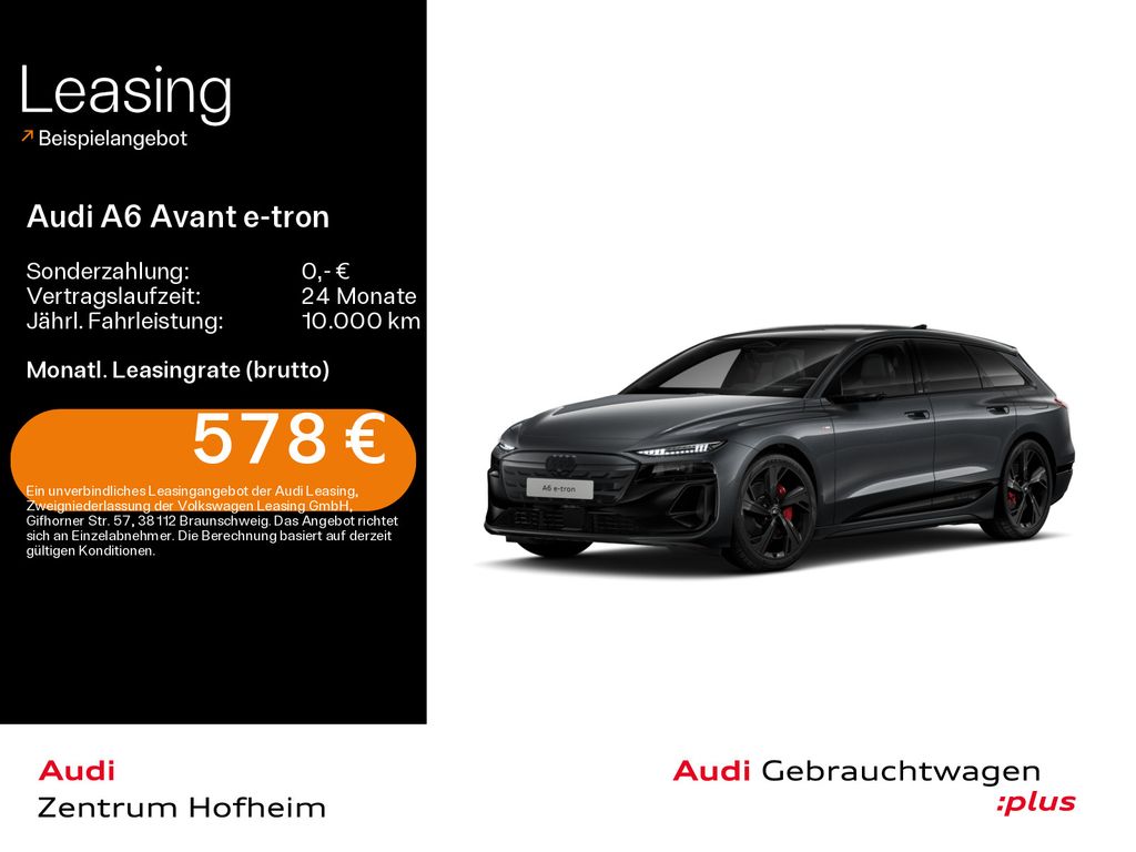 Audi A6 Avant e-tron S line performance*Air*B&O*AR-HU