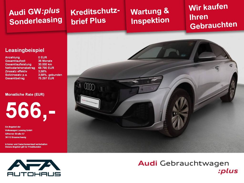 Audi Q8 45 TDI qu. tiptr. Luft*AHK*360°*Opt.Schwarz