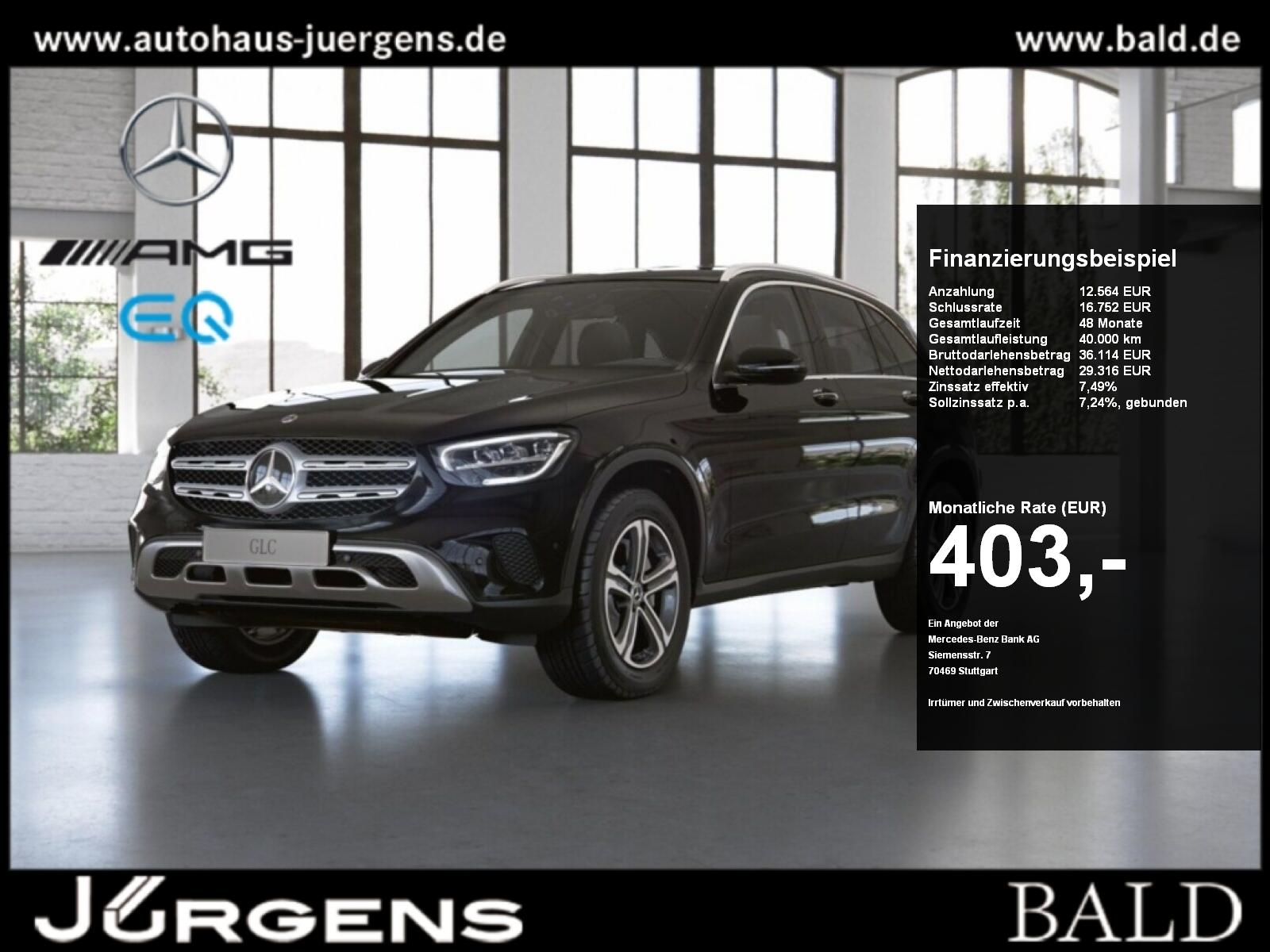 Mercedes-Benz GLC 220 d 4M LED/Cam/AHK/HUD/Memo/Stdhz/Distr/18