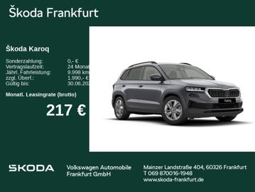 Skoda Leasingangebot: Skoda Karoq Selection 1,5 TSI DSG AHK/ Parken/ Winter