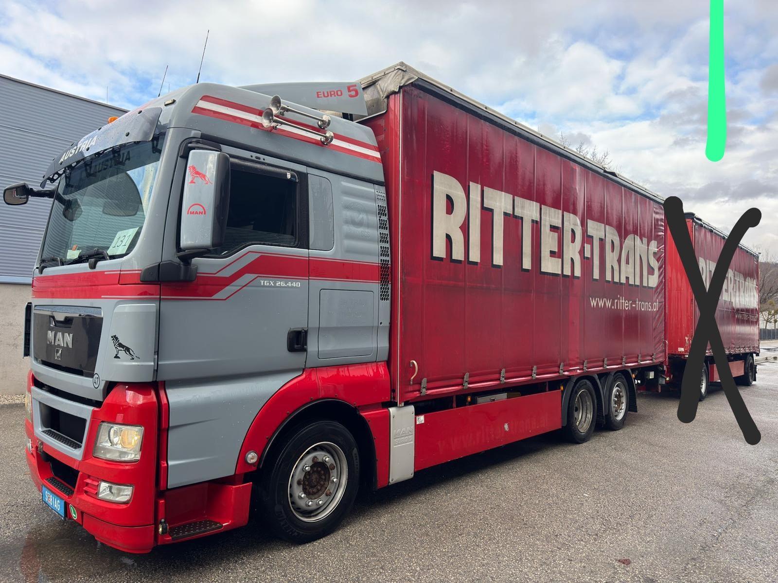 MAN TGX 26.440 JUMBO *2009* NEUER MOTOR