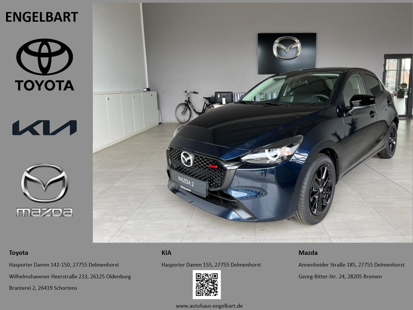 Mazda 2 1.5 Homura CarPlay VOLL-LED RKF Tempomat LED A