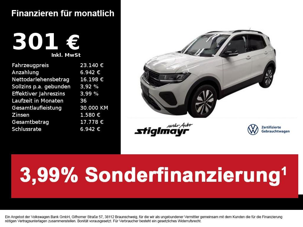 Volkswagen T-Cross GOAL 1.0 TSI DSG ACC+KAMERA+LED