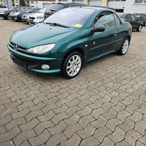 Peugeot 206cc 1,6i Roland Garros 1 HAND TÜV 2.26 LEDER A