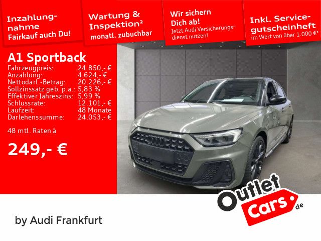 Audi A1 Sportback 30 TFSI S tronic LED VC DAB Tempoma