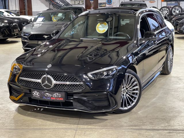 MERCEDES-BENZ C 180 T-MOD.-AMG-LINE+AHK+SHZ+PANO+360°+GARANTIE