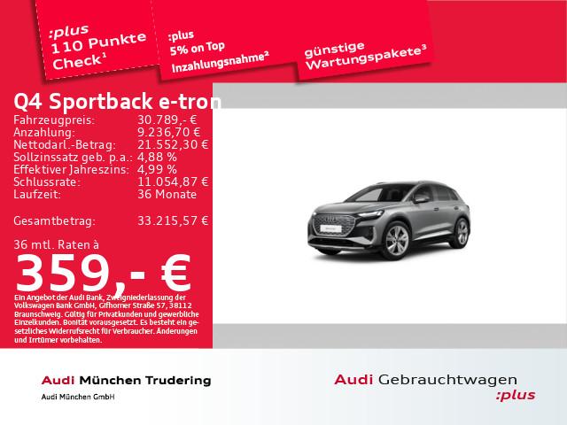 Audi Q4 Sportback e-tron 40 ACC/HuD/Navi+
