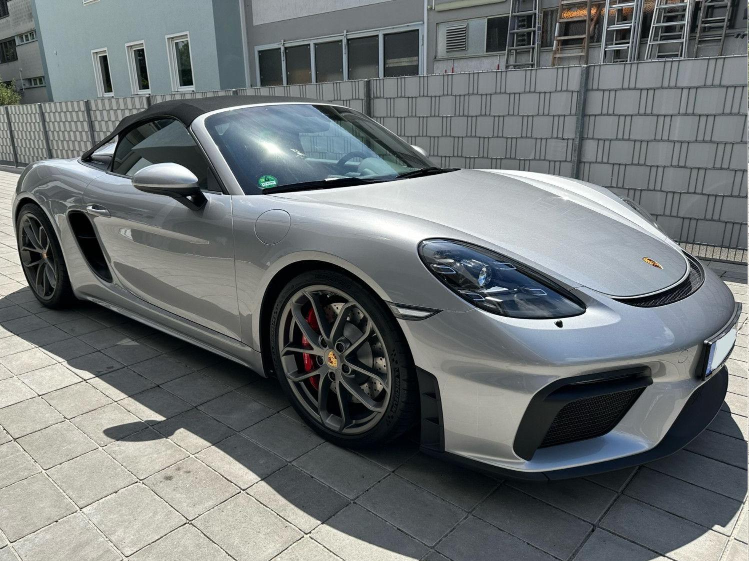 Porsche 718 Spyder*CARBON*BOSE*VOLLSCHALE*APPROOVED-2026