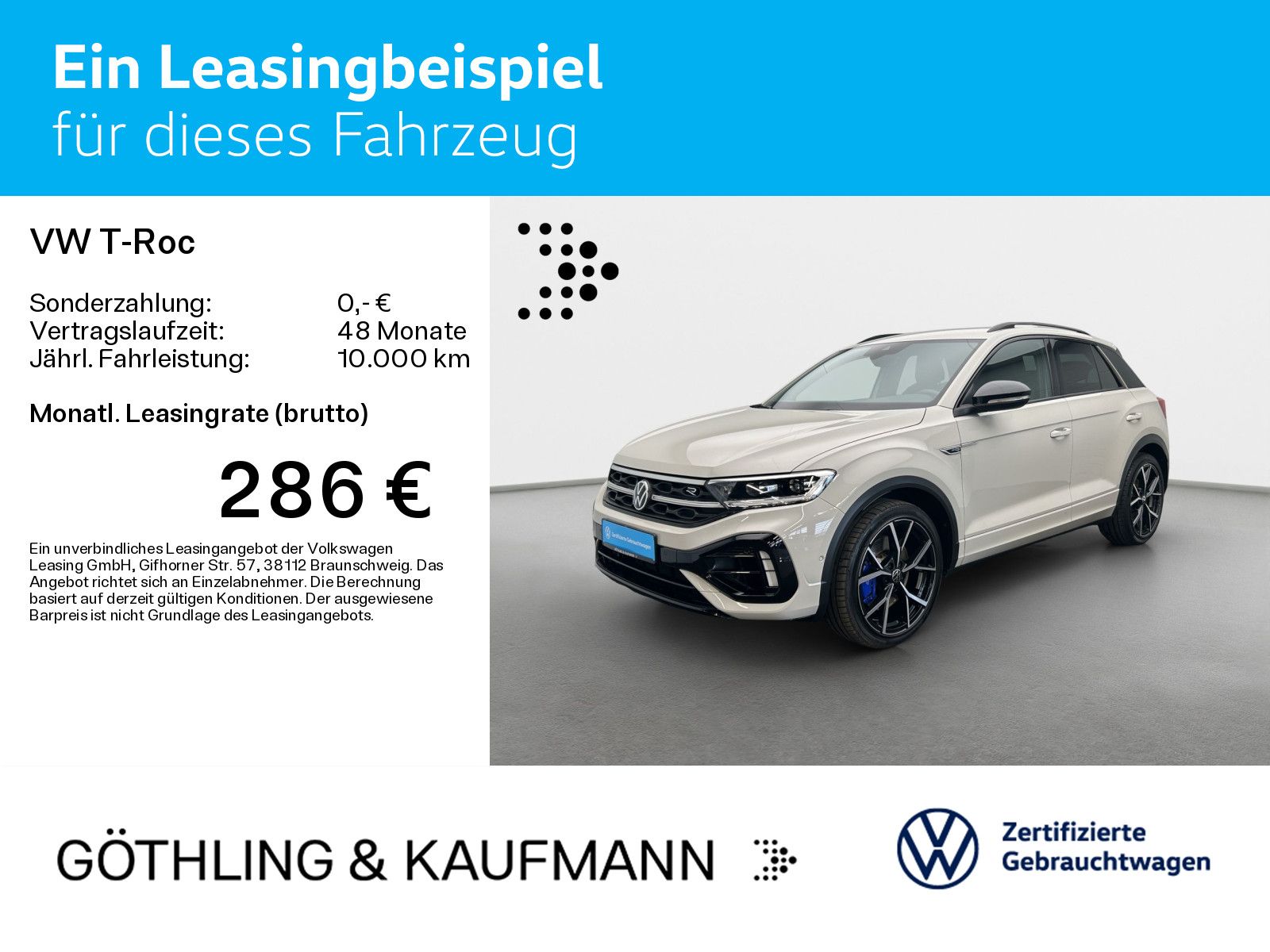 Volkswagen T-Roc R 4M 2.0 TSI *NAVI*BLACK-STYLE*AHK*KAM*BEA imagem 2