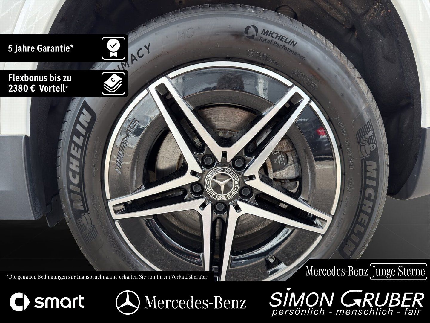 Fahrzeugabbildung Mercedes-Benz EQA 250 + AMG Line Totwinkel Kamera LED EasyPack