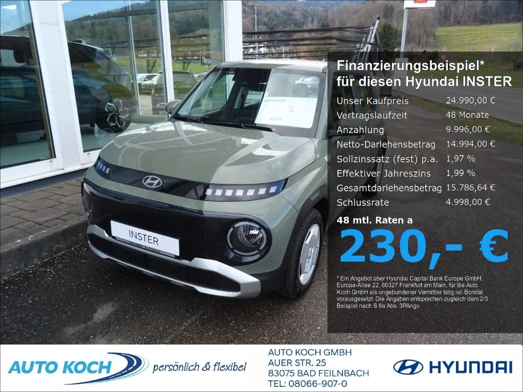 Hyundai INSTER 42 kWh, Select Elektro, Effizienz-Paket 2