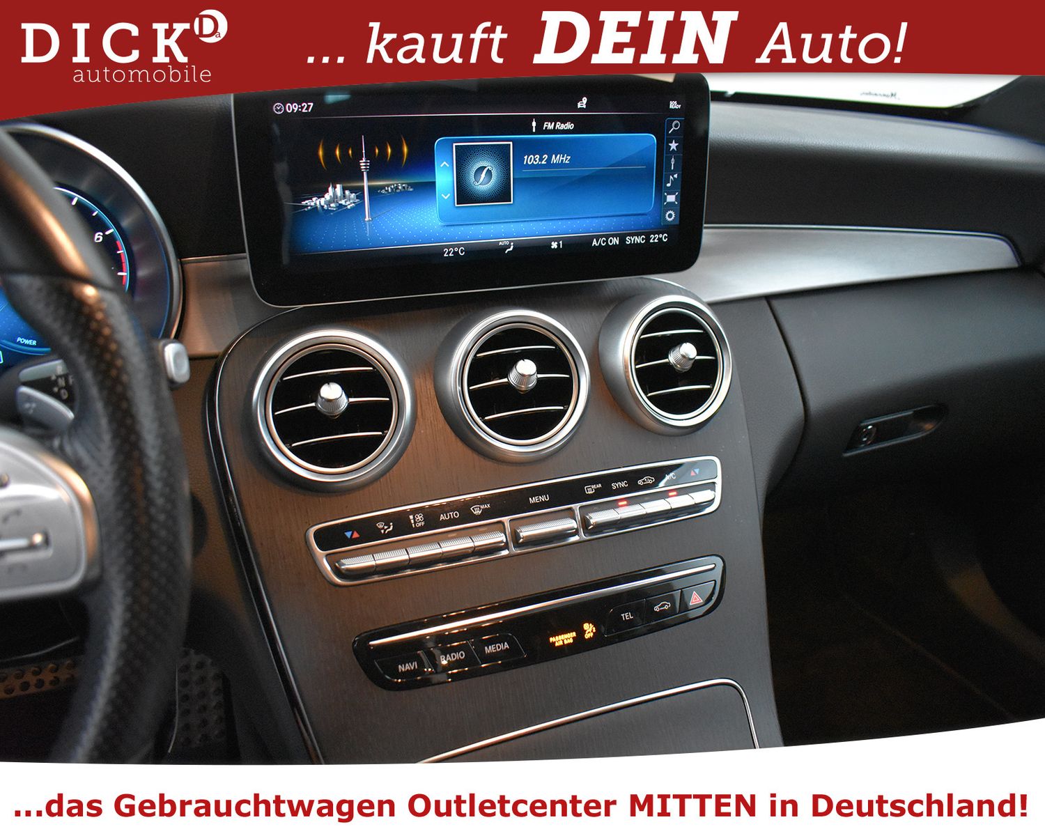 MERCEDES-BENZ C 200 Coupe 2X AMG Line NIGHT+WIDES+LED+KAM+ACC+ - Image 11