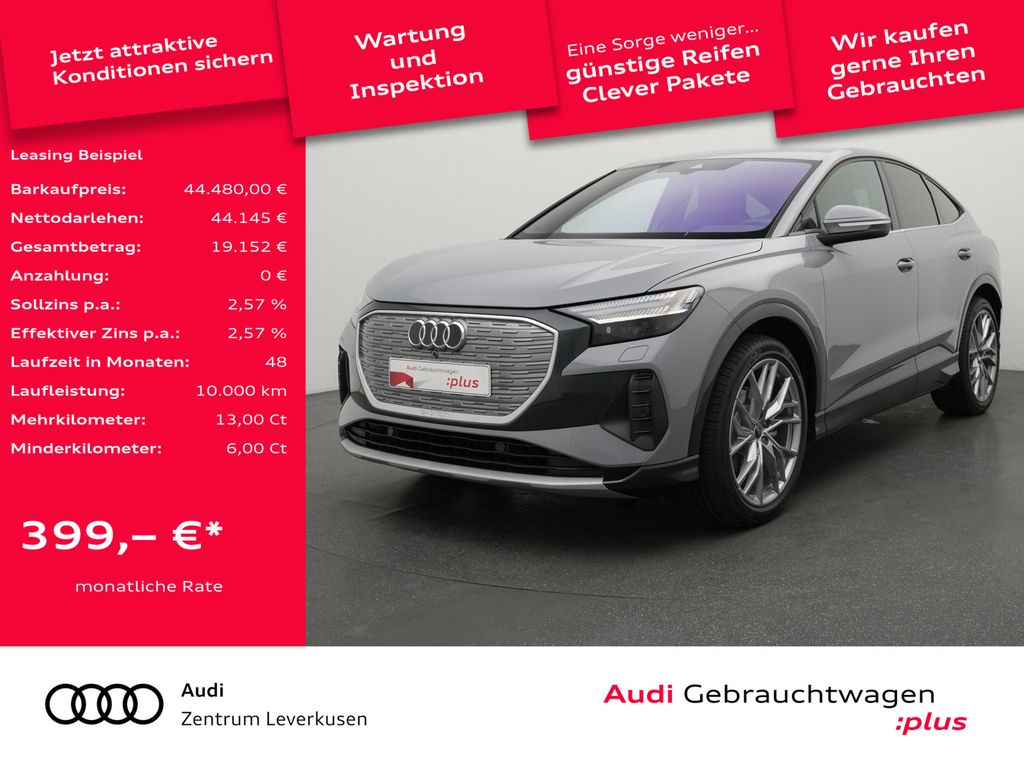 Audi Q4 Sportback S line MATRIX NAVI RAUTE ACC AHK