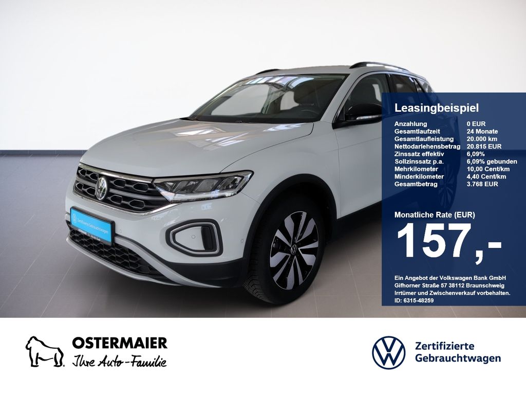 T-Roc GOAL 1.0TSI 116PS ACC.NAVI+VC.2xPDC.LED.AP