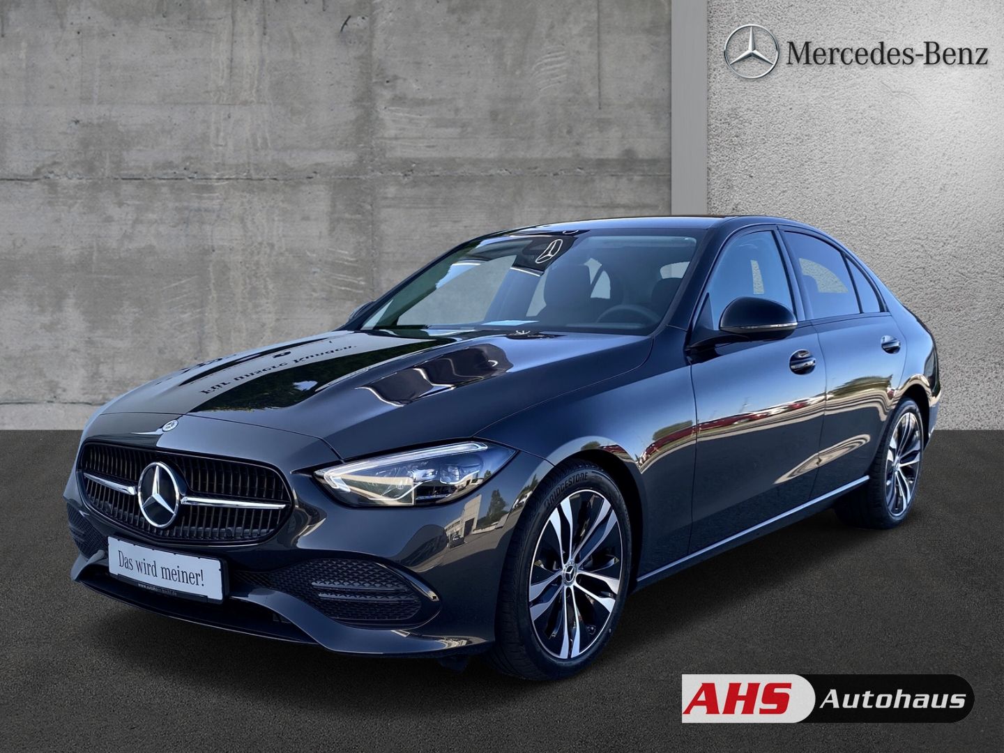 MERCEDES-BENZ C 180 AVANTGARDE+NIGHT+LED+AHK+MBUX+NAVI+SHZ+18'