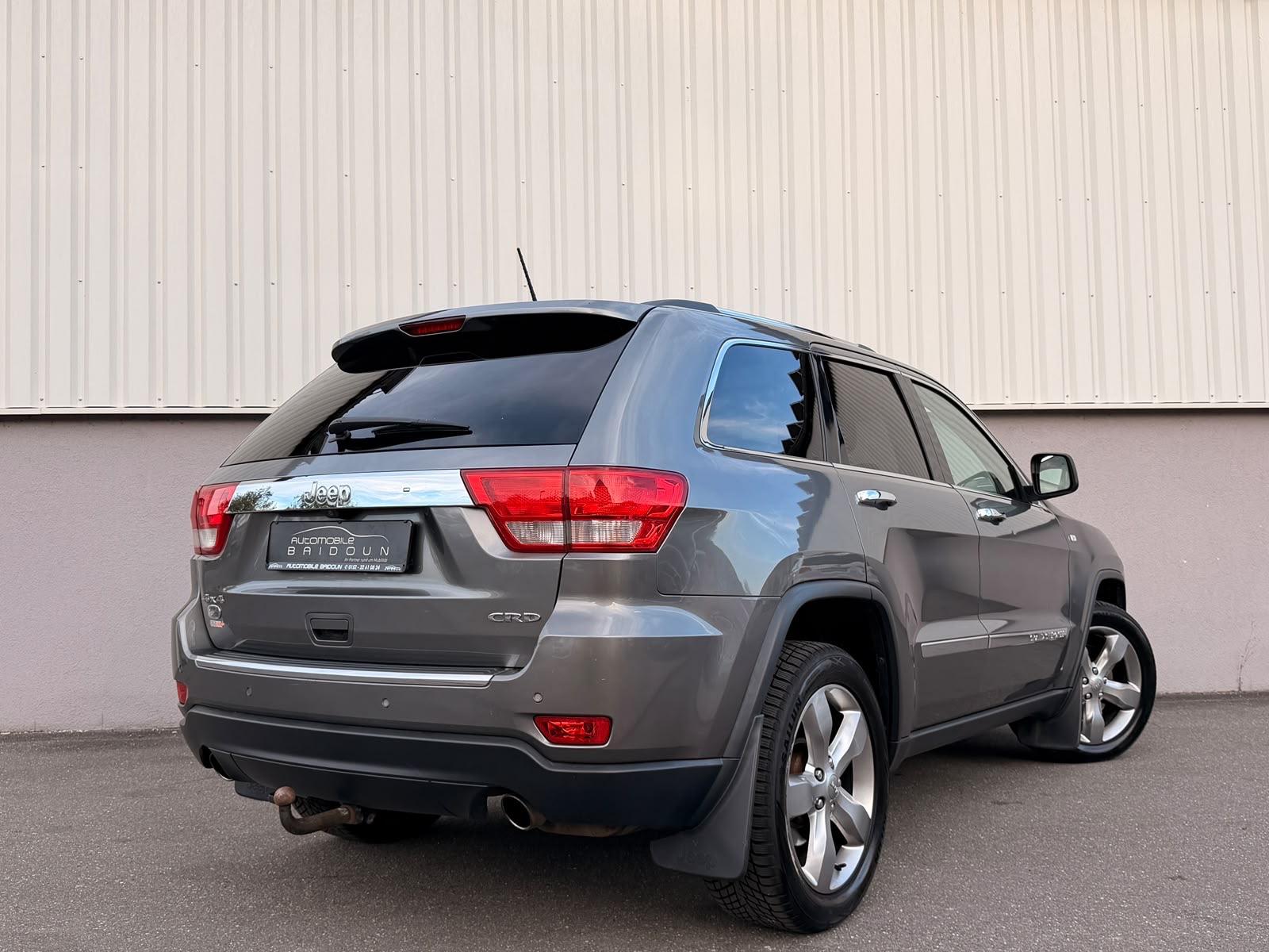 Jeep Grand Cherokee 3.0 CRD Overland | 241 ch | BVA | Cuir Nappa ventilé | Toit panoramique | Caméra de recul | Attelage