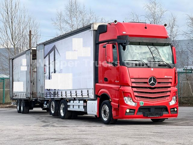 Mercedes-Benz Actros 2545 Retarder ACC durchlader Anh. WEKA